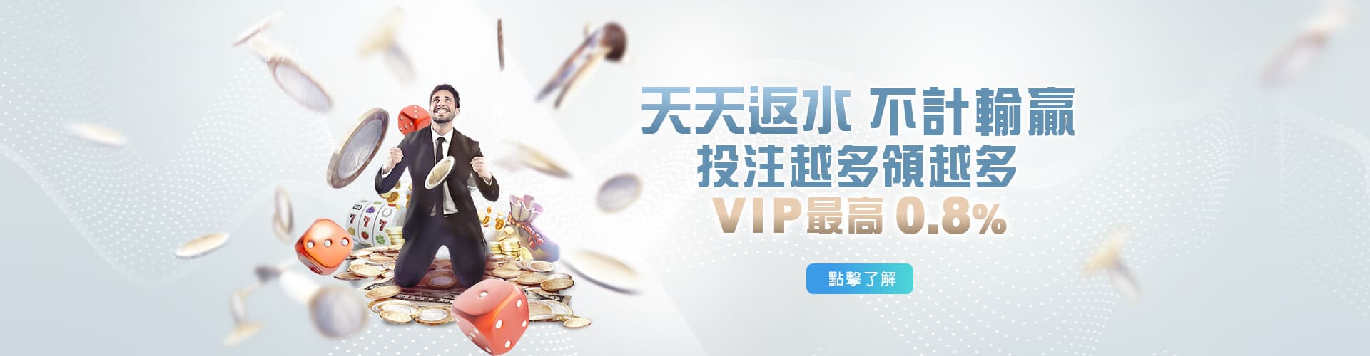 錢盈娛樂城天天返水優惠